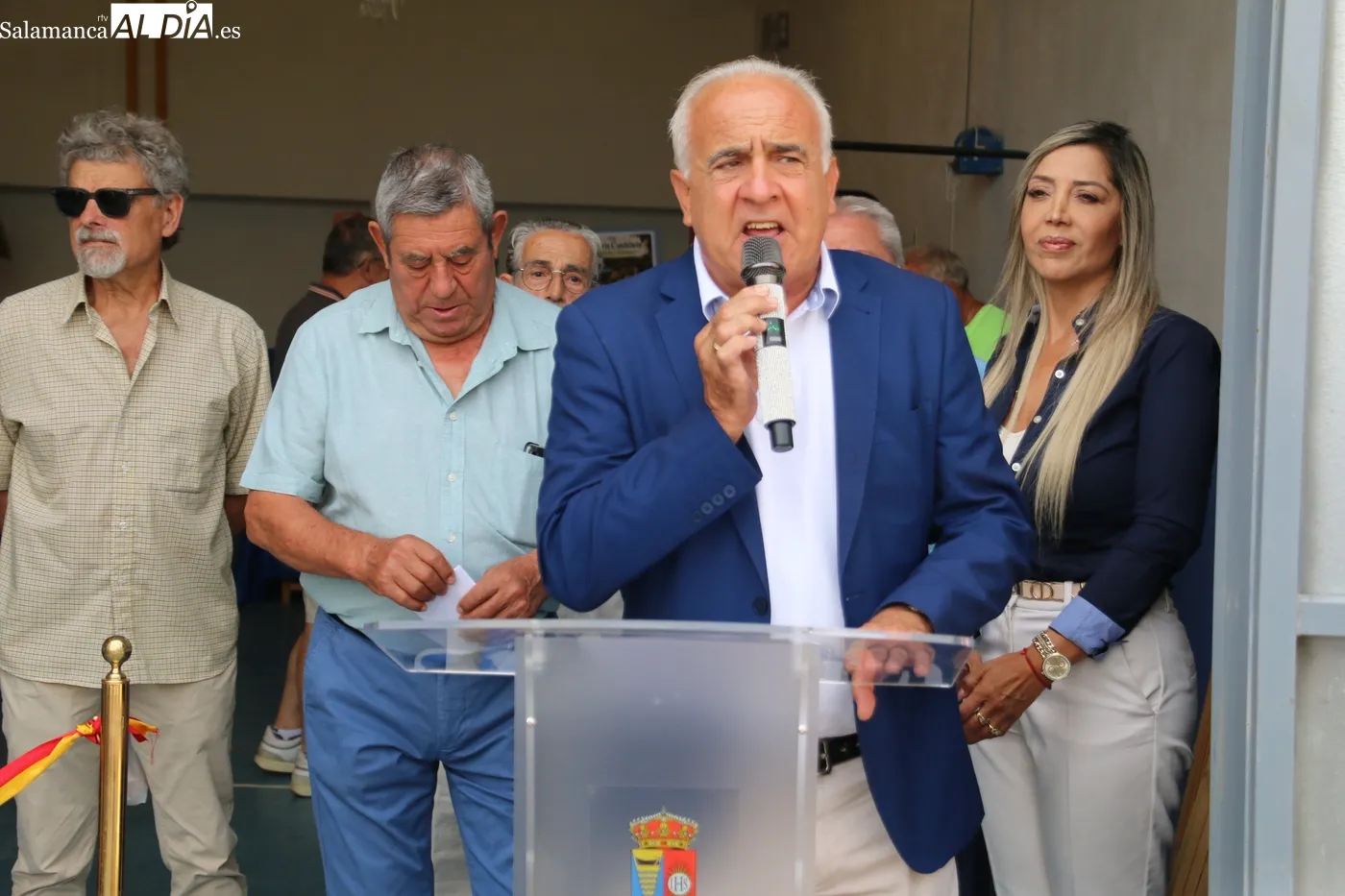 Buena muestra de productos agroalimentarios en la I Feria Alimentaria 'Villarino Tierra de Sabores' / CORRAL 