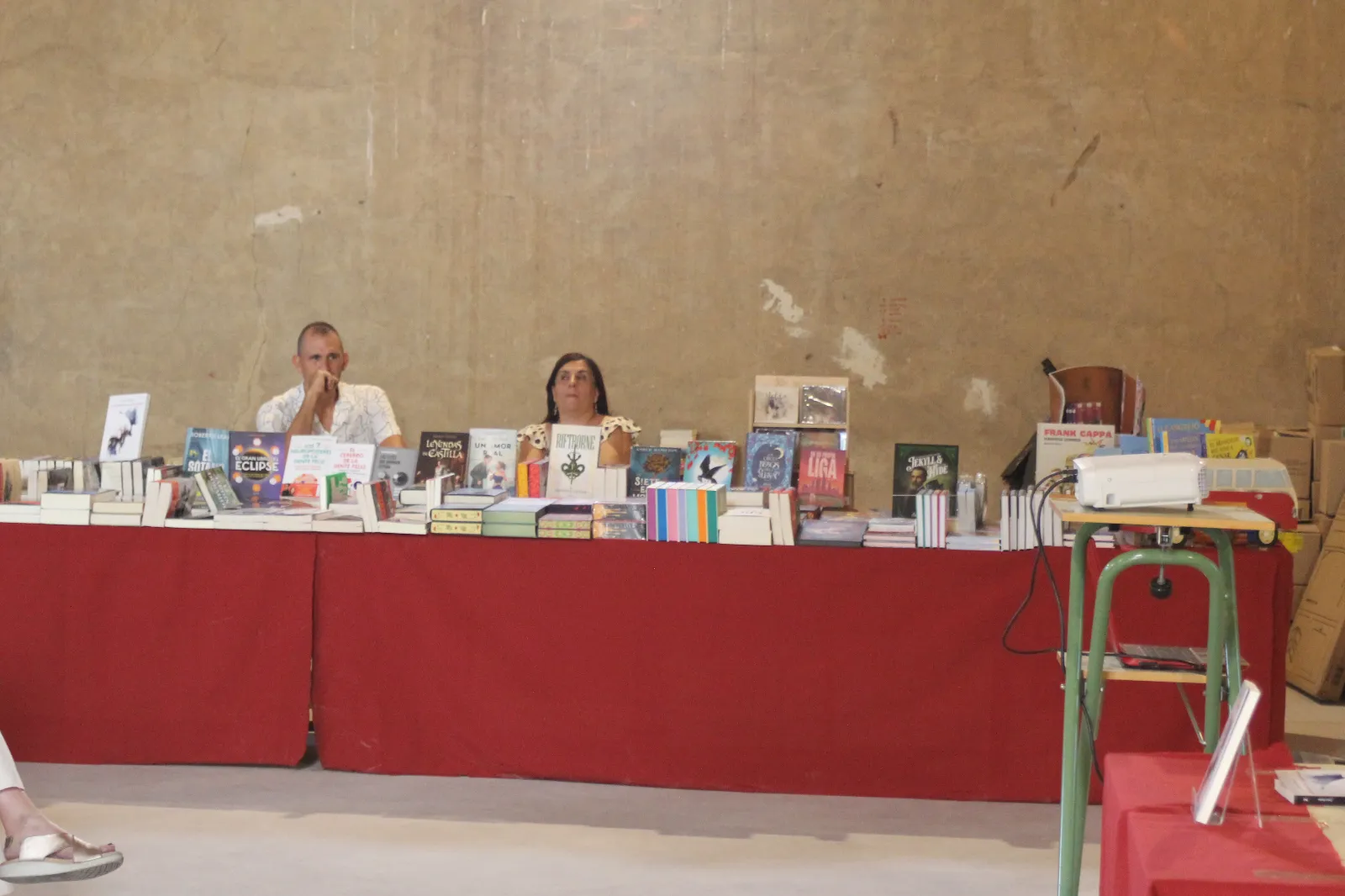 La Feria del Libro de Tamames se afianza con la celebración de su tercera edición | FOTOS: Fernando Sánchez Gómez