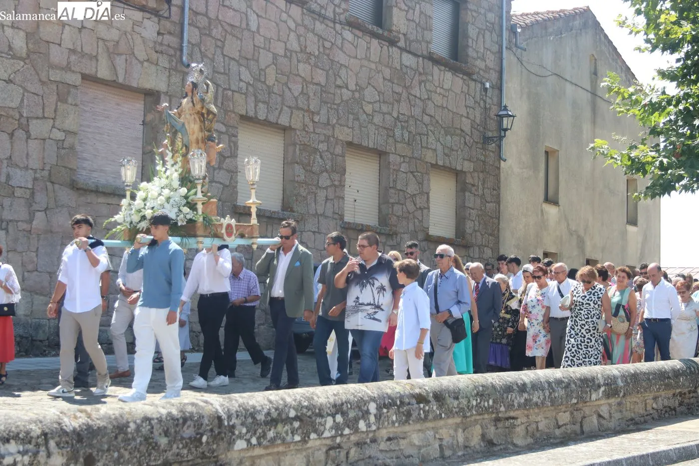 Procesión de la Virgen de La Asunción de Lumbrales / ARIAS