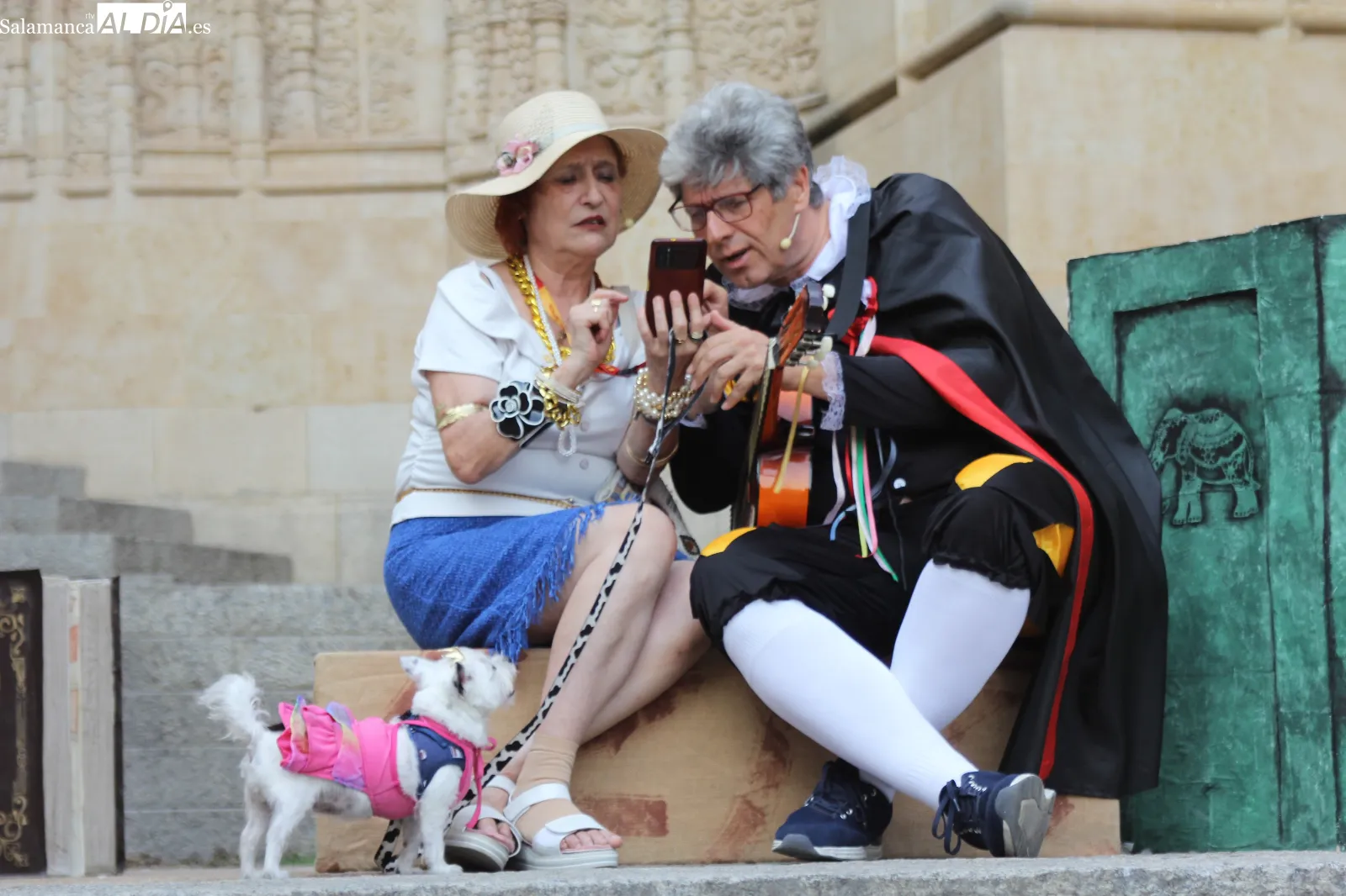 Foto 6 - Komo Teatro actualiza el mensaje de La Escuela de Salamanca a trav&eacute;s del humor y de la literatura con 'Mucho que celebrar, lo que el mundo le debe a Salamanca'