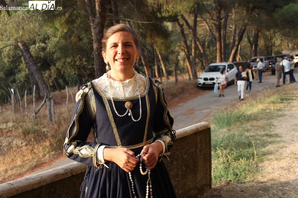 La historia del monasterio del Zarzoso contada de forma teatral por la investigadora Charo García de Arriba