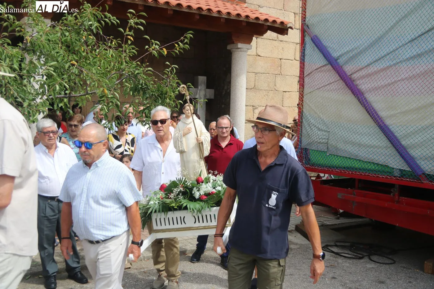 Procesión en honor a San Bernardo en Masueco / ARIAS y CORRAL