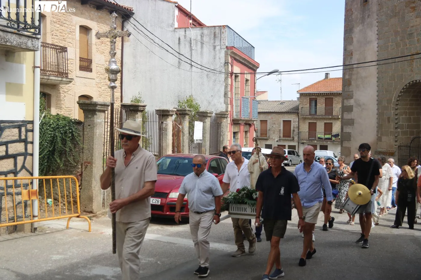 Procesión en honor a San Bernardo en Masueco / ARIAS y CORRAL