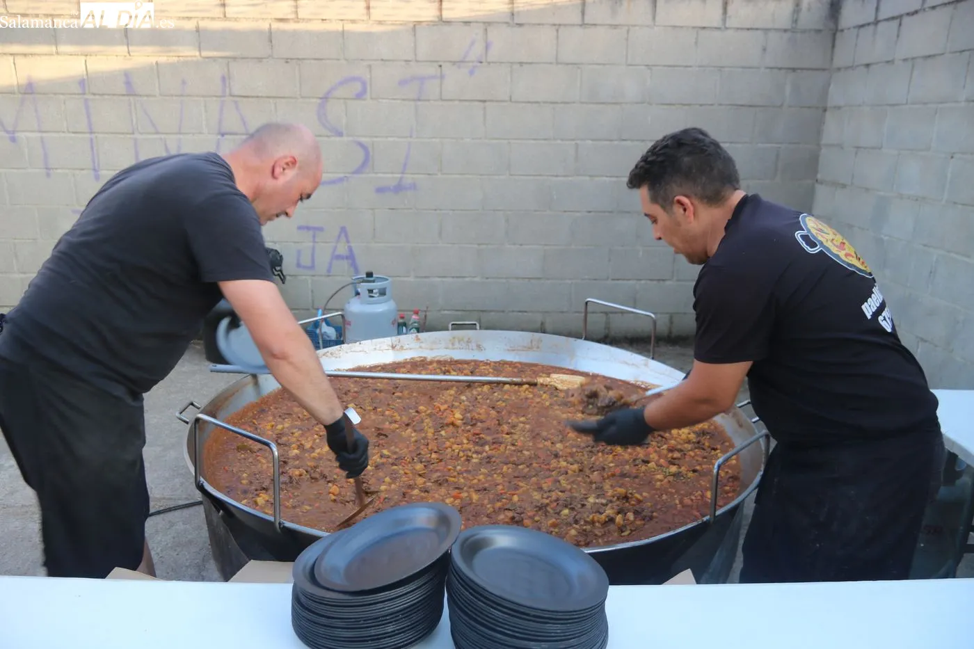Caldereta de carne de novillo en Villavieja de Yeltes / ARIAS