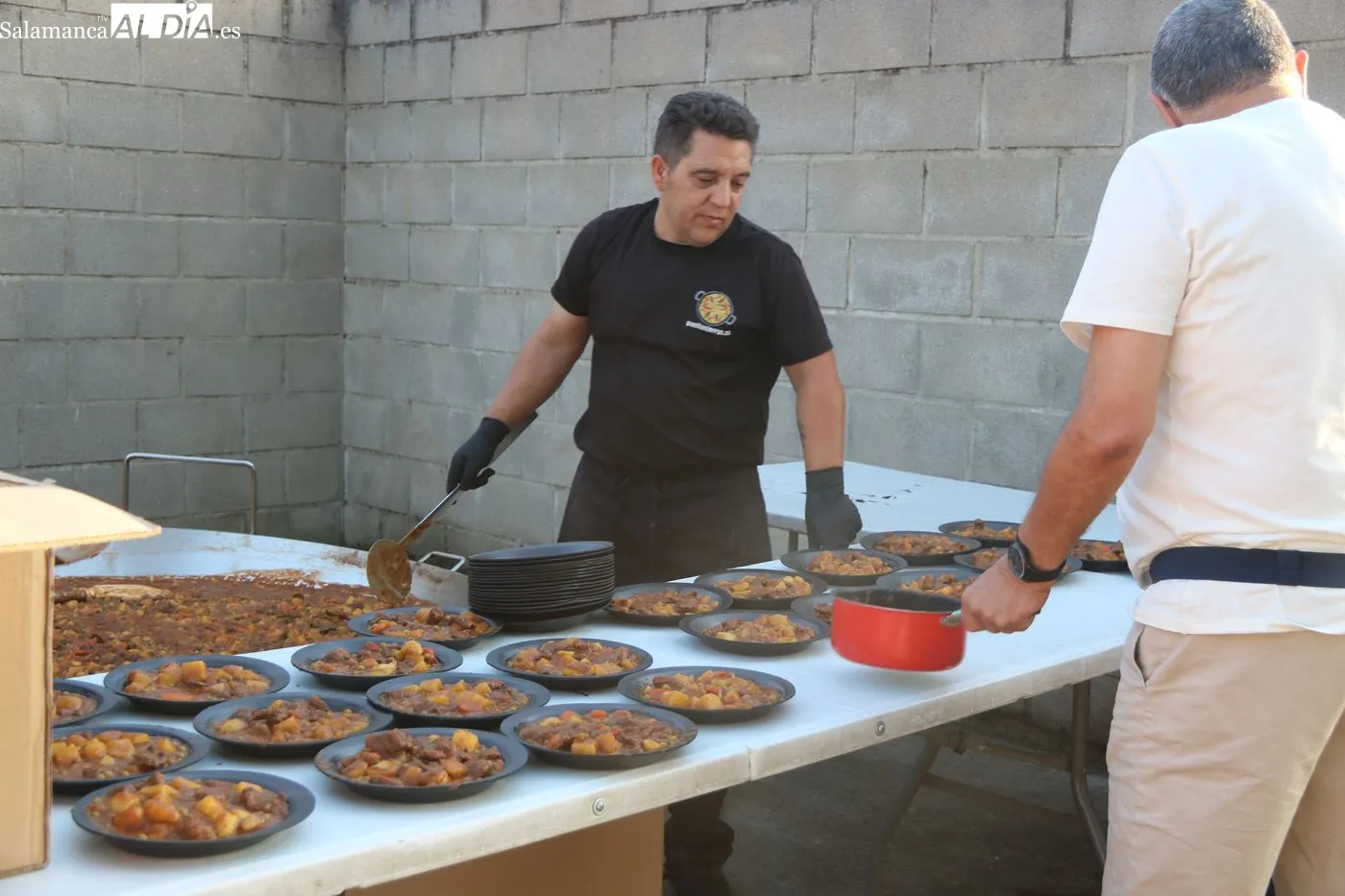 Caldereta de carne de novillo en Villavieja de Yeltes / ARIAS