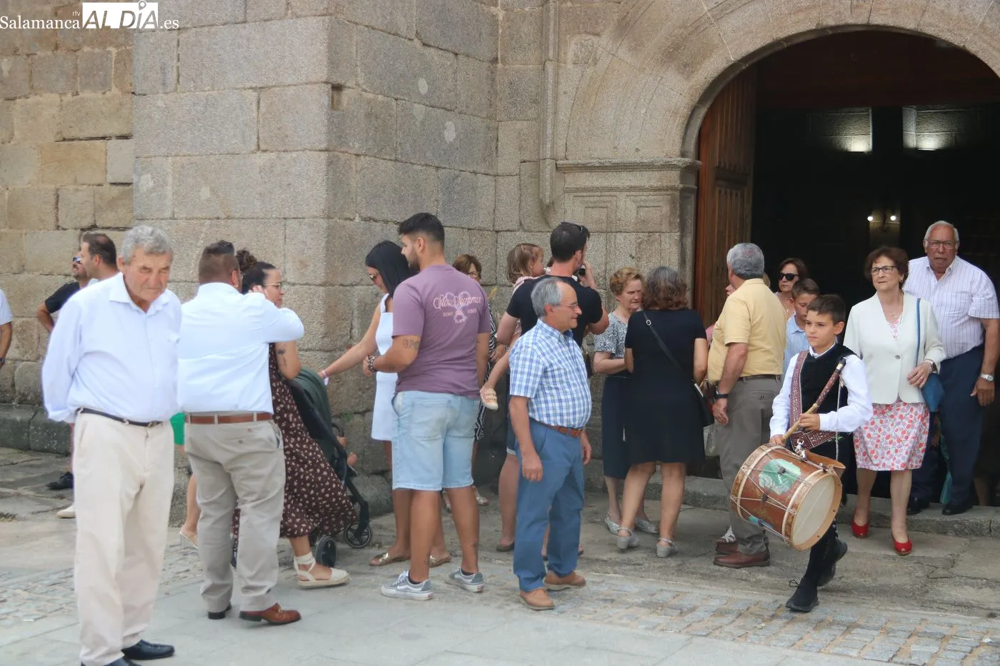 Procesión de San Sebastián y baile de la bandera en Vilvestre / ARIAS