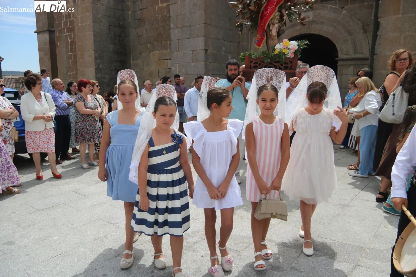 Procesión de San Sebastián y baile de la bandera en Vilvestre / ARIAS