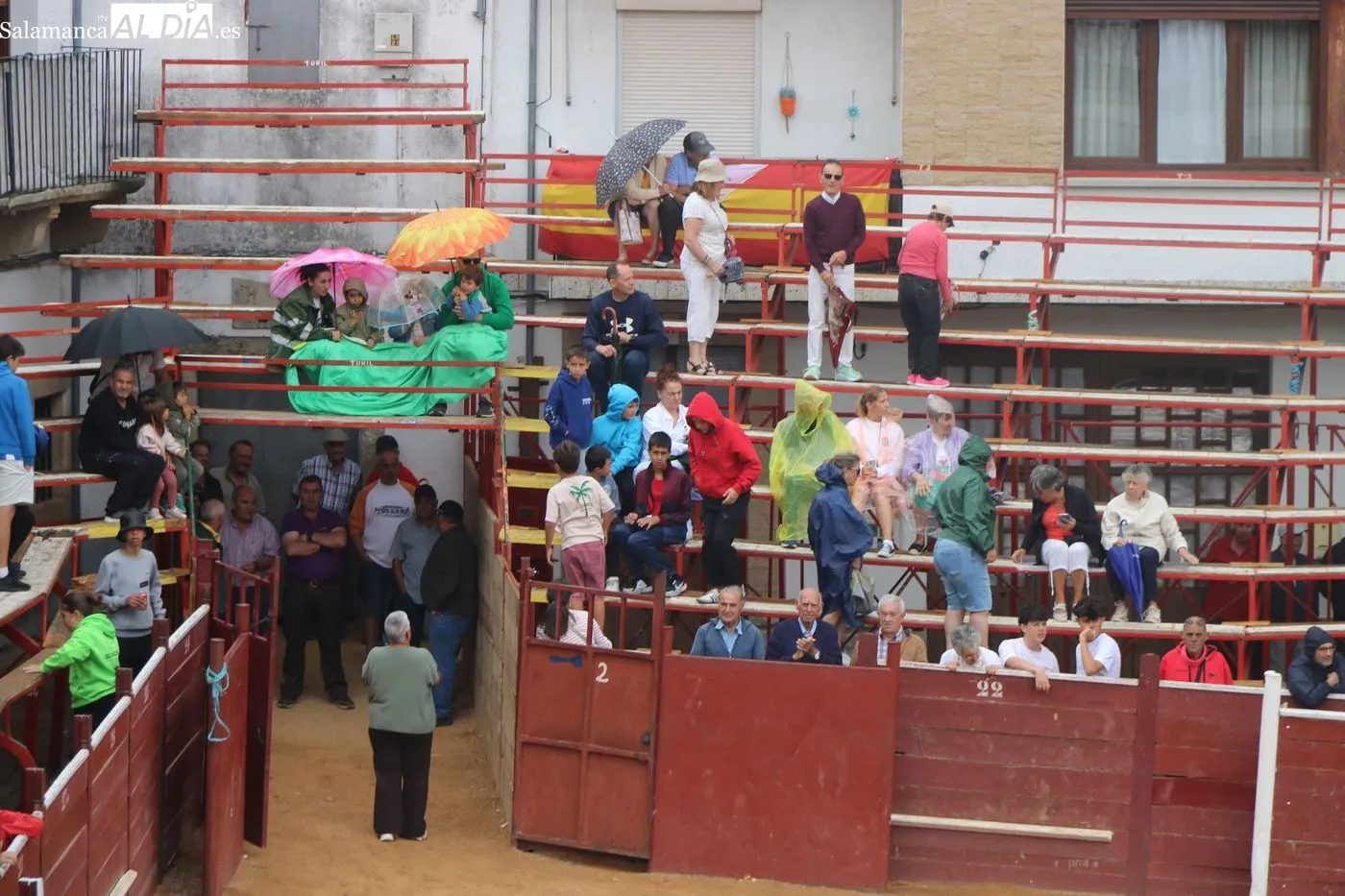 Encierro de Miranda de Pericalvo en Lumbrales, tercero de las fiestas / LORENA ARIAS