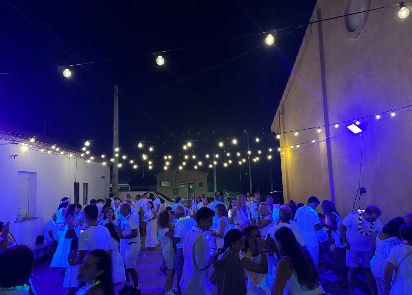 Fiesta ibicenca en Villar de Peralonso