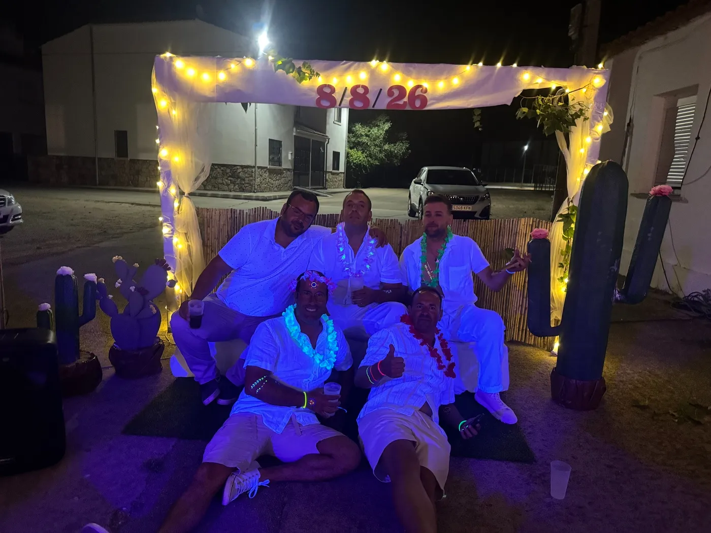 Fiesta ibicenca en Villar de Peralonso