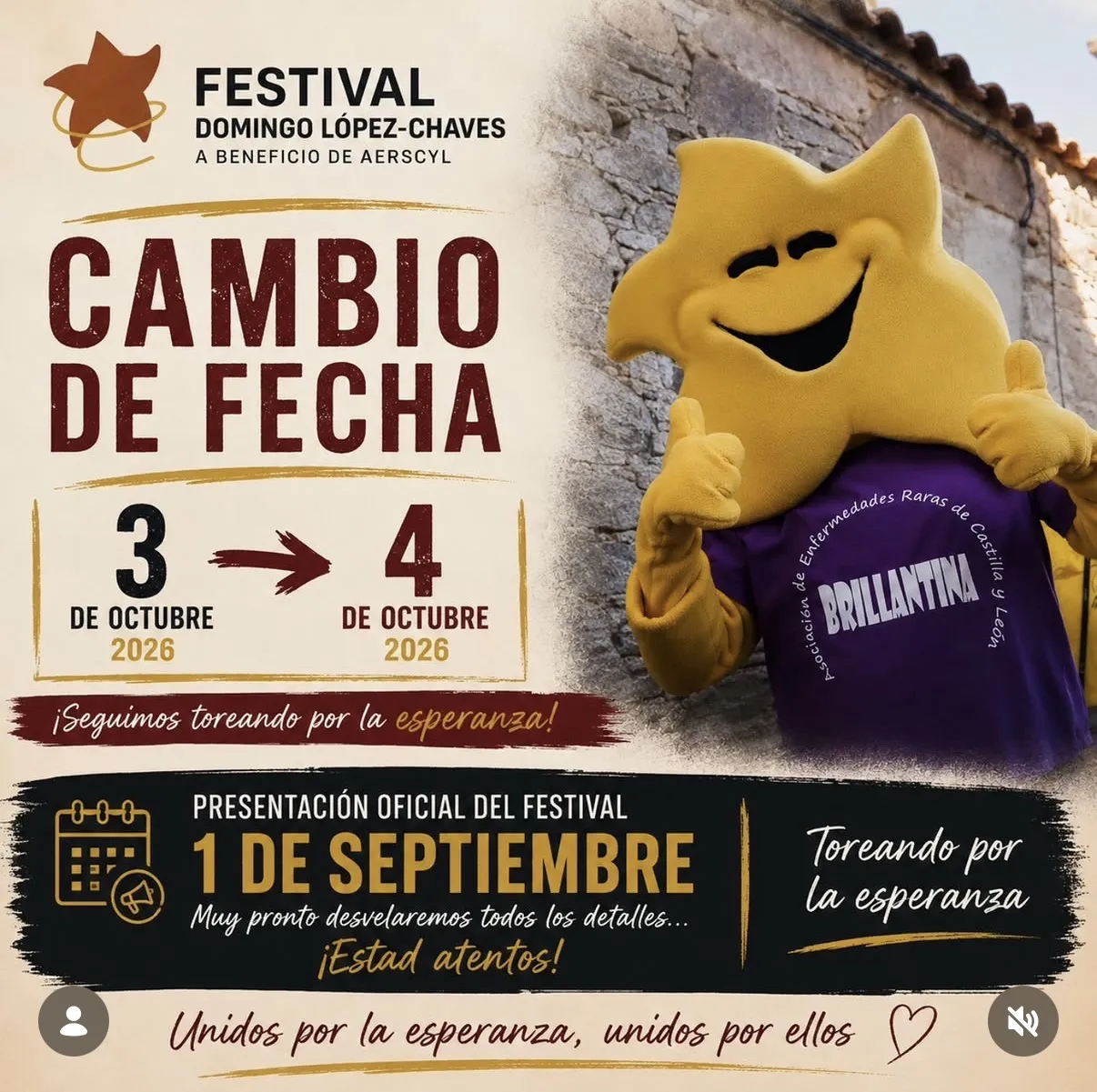 Foto 2 - El Festival Taurino de Domingo L&oacute;pez-Chaves en favor de AERSCYL cambia de fecha 