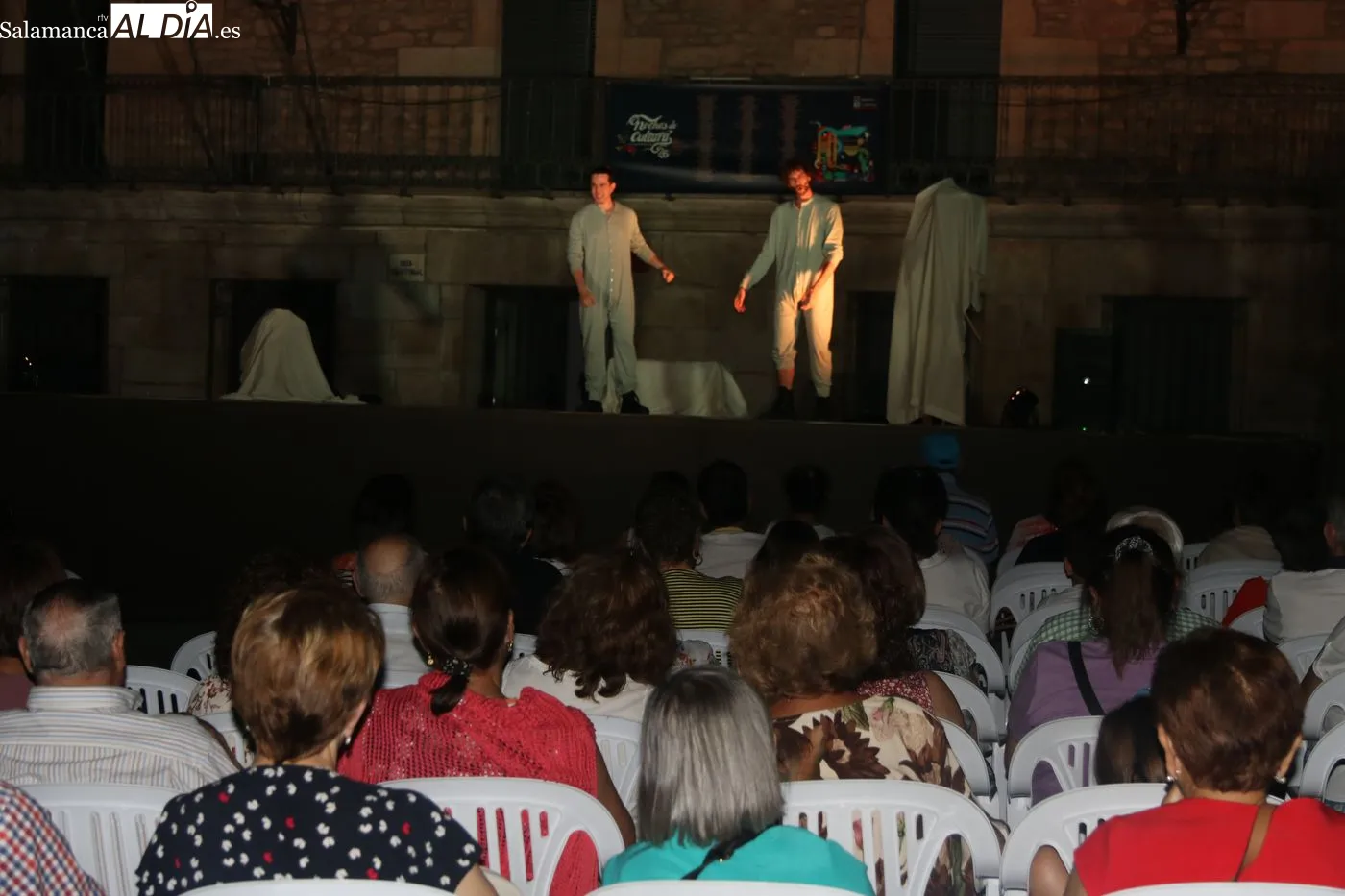 Interpretación de 'El Quijote' por el Teatro de Poniente en Vitigudino / ARIAS