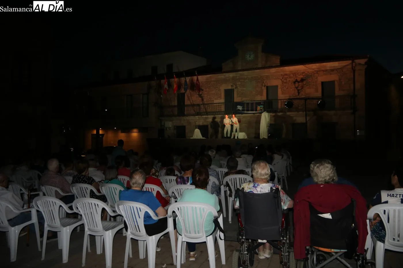 Interpretación de 'El Quijote' por el Teatro de Poniente en Vitigudino / ARIAS