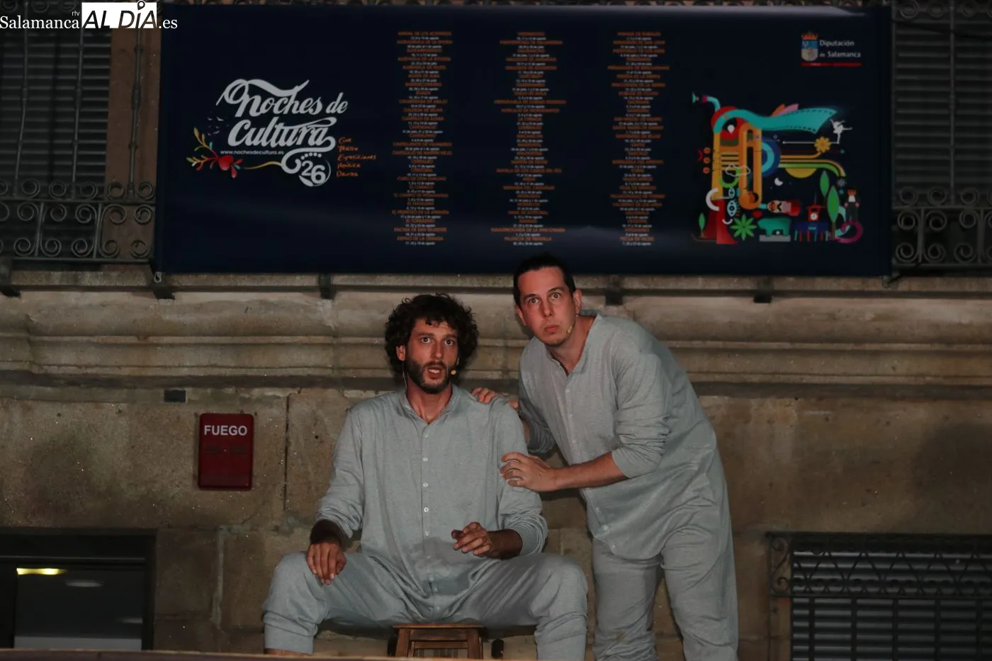Interpretación de 'El Quijote' por el Teatro de Poniente en Vitigudino / ARIAS