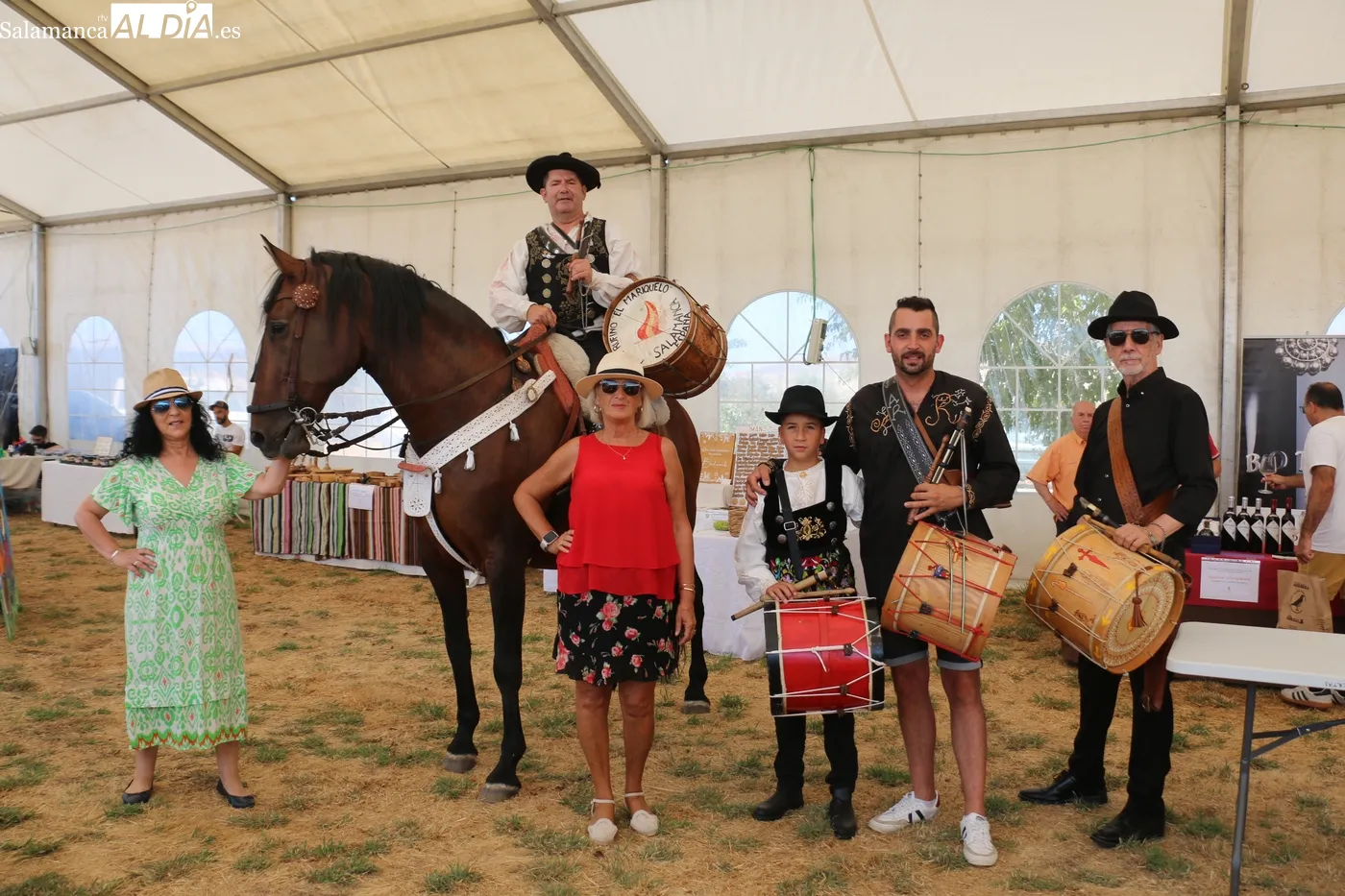 La feria de Peralejos de Abajo ha servido para reivindicar el medio rural / CORRAL