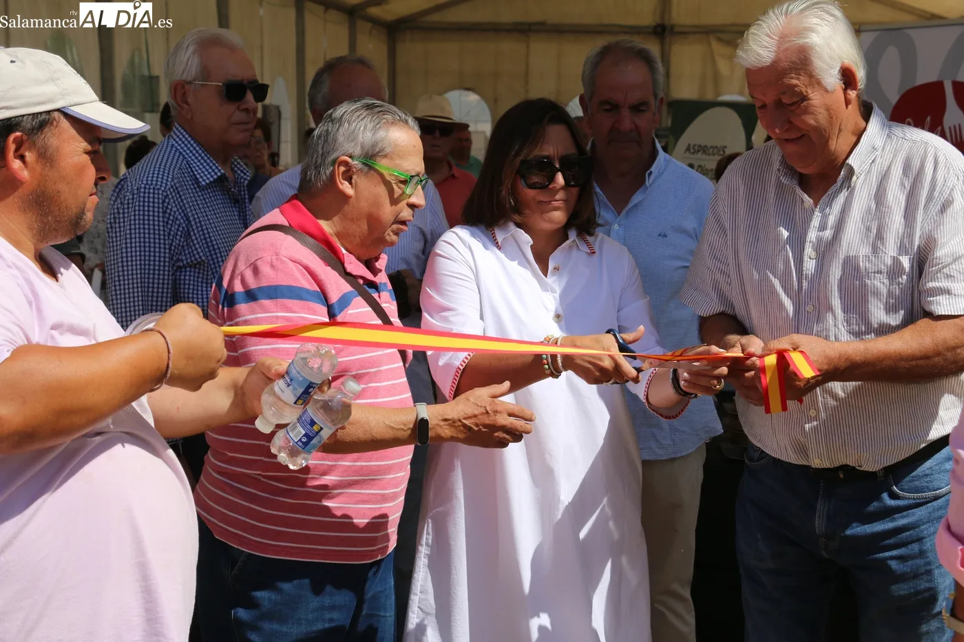 La feria de Peralejos de Abajo ha servido para reivindicar el medio rural / CORRAL