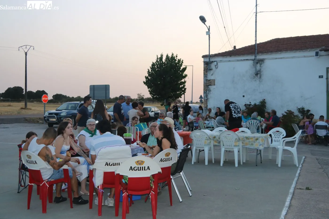 Merienda popular de las fiestas de Almendra / ARIAS