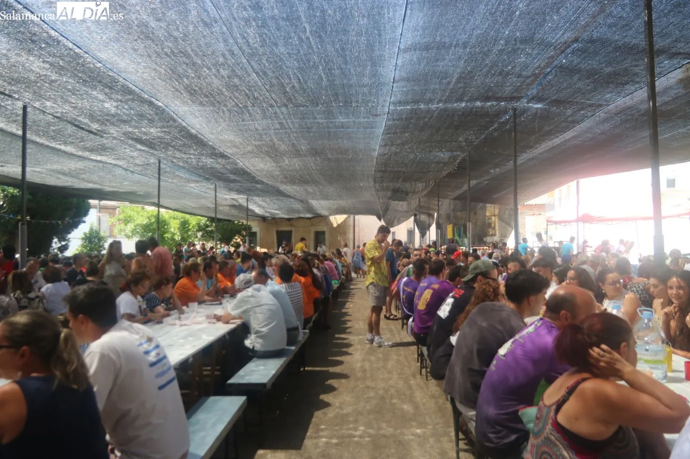 Paellada popular de las fiestas estivales de Monleras / ARIAS