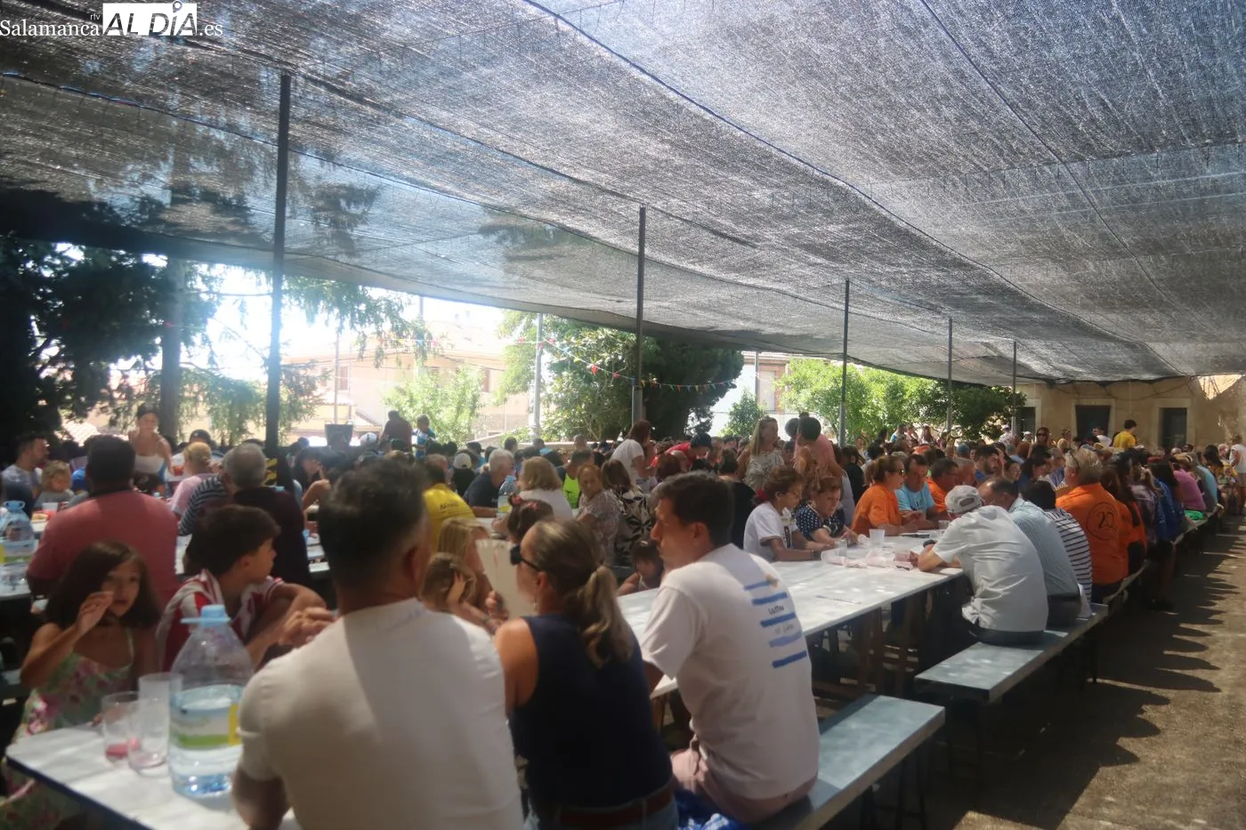 Paellada popular de las fiestas estivales de Monleras / ARIAS