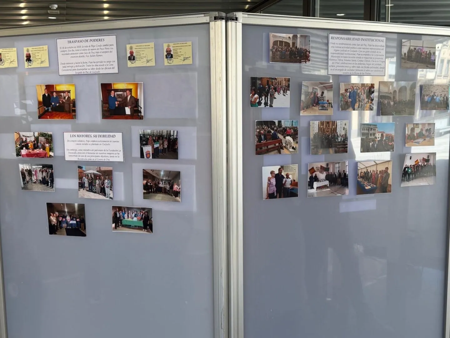 Foto 2 - Guijuelo acoge una exposici&oacute;n fotogr&aacute;fica sobre la vida de su pregonero Jos&eacute; Conde