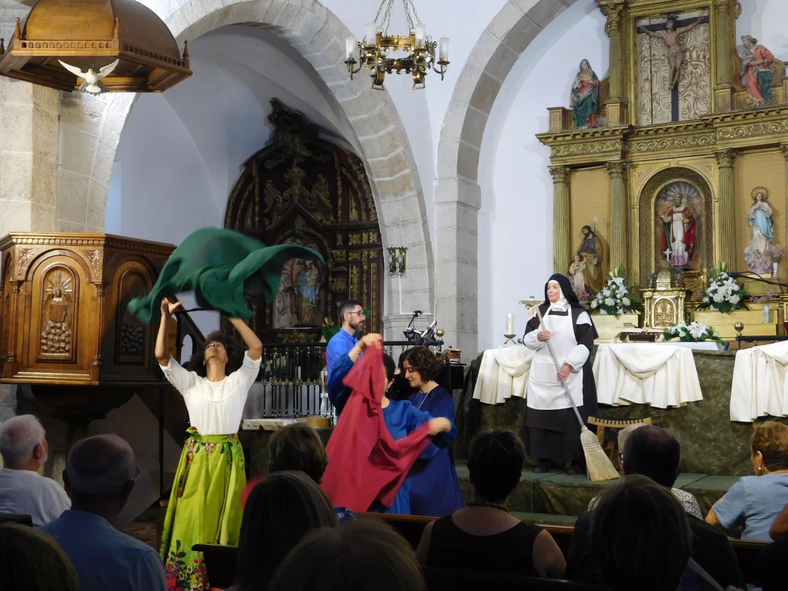 Ituero de Azaba en la representación de `San Juan de la Cruz´