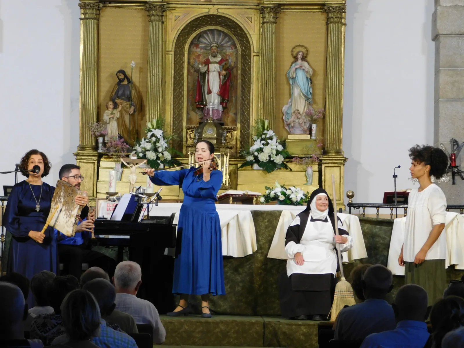 Ituero de Azaba en la representación de `San Juan de la Cruz´