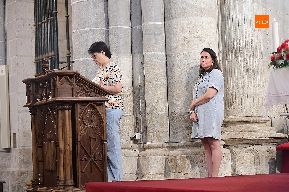 Momentos de la ceremonia religiosa