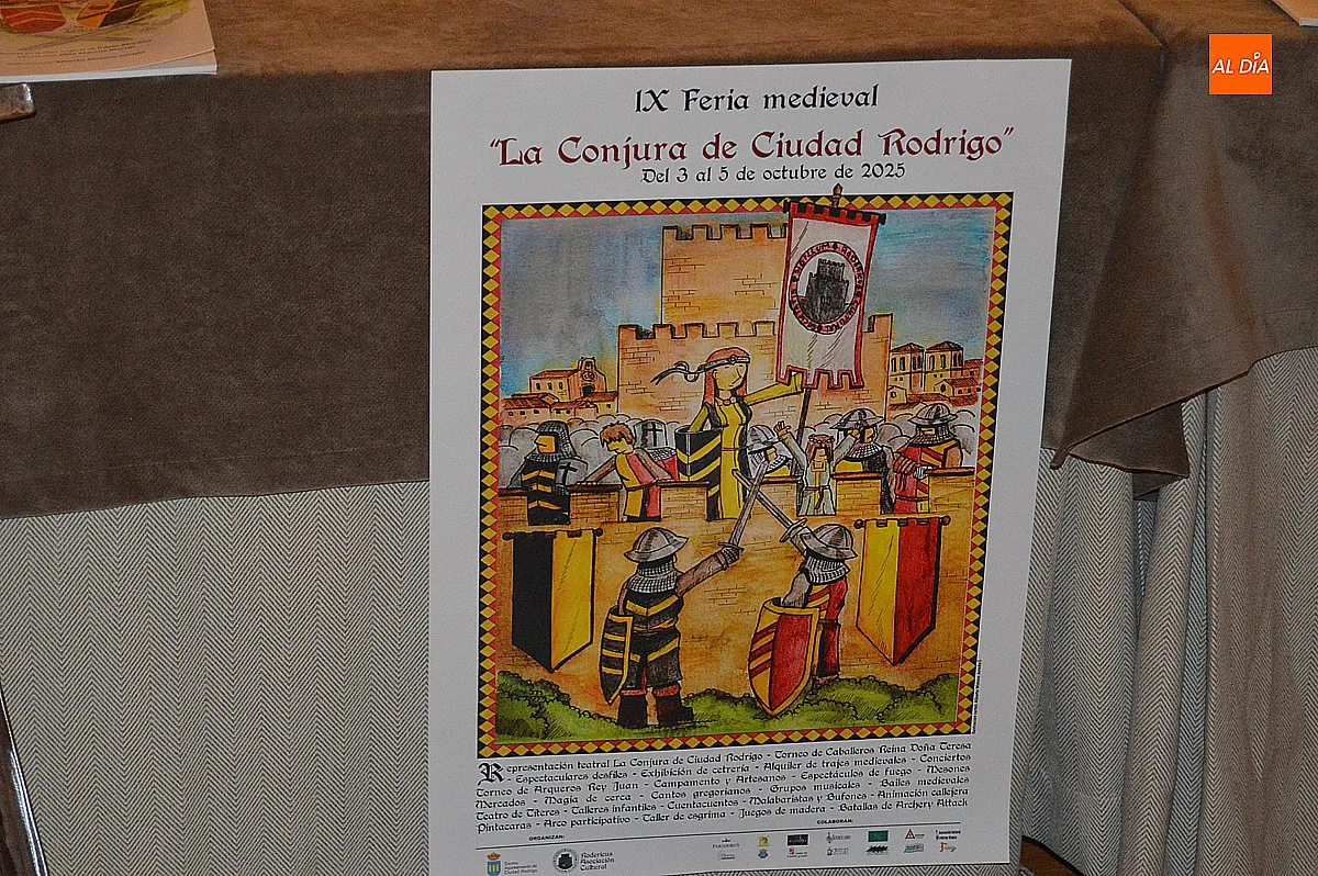 Presentación de la IX Feria Medieval de Ciudad Rodrigo 