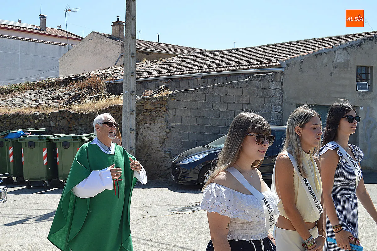 Procesión de Saelices el Chico en honor a San Benito 