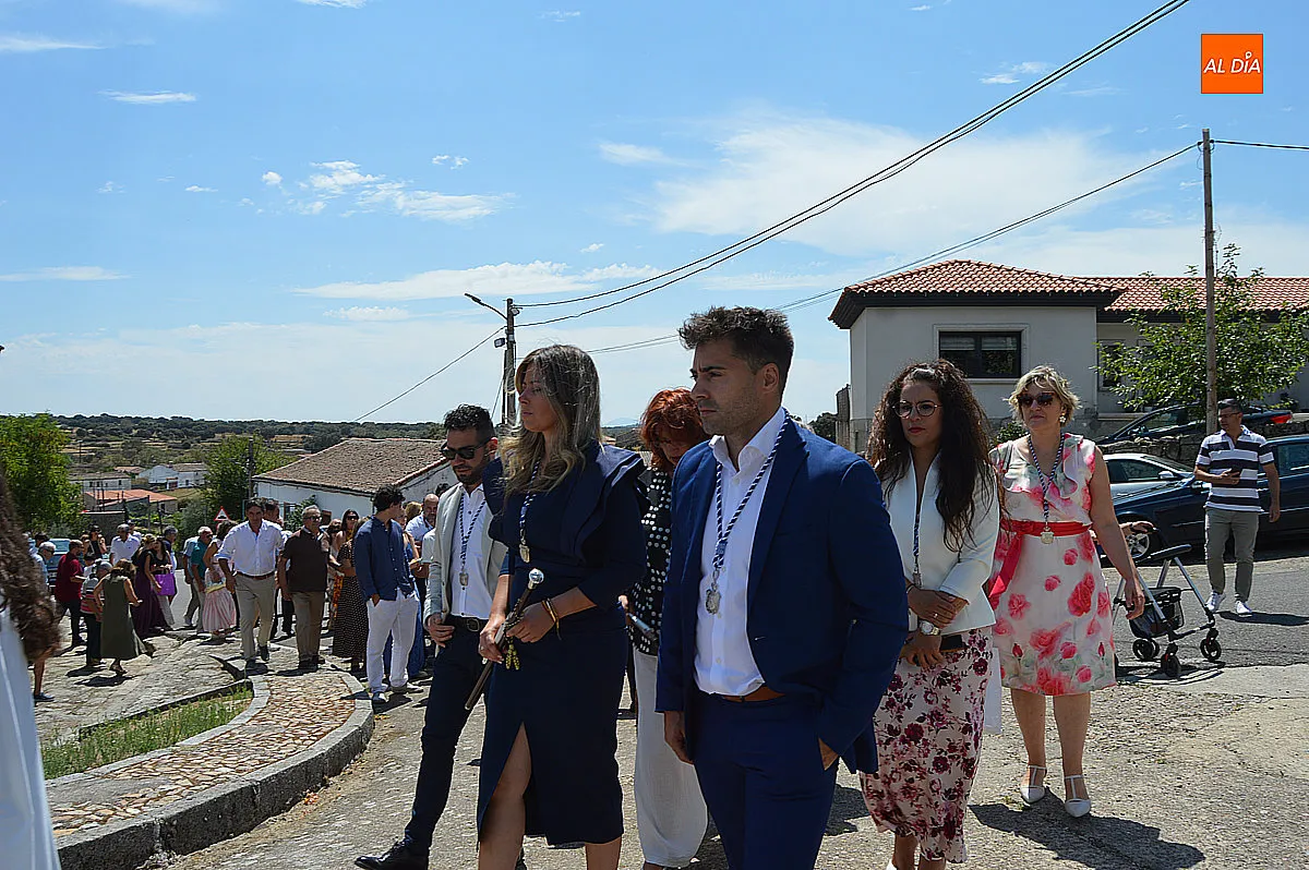 Actos religiosos y convite en las Fiestas de Fuentes Oñoro 2026