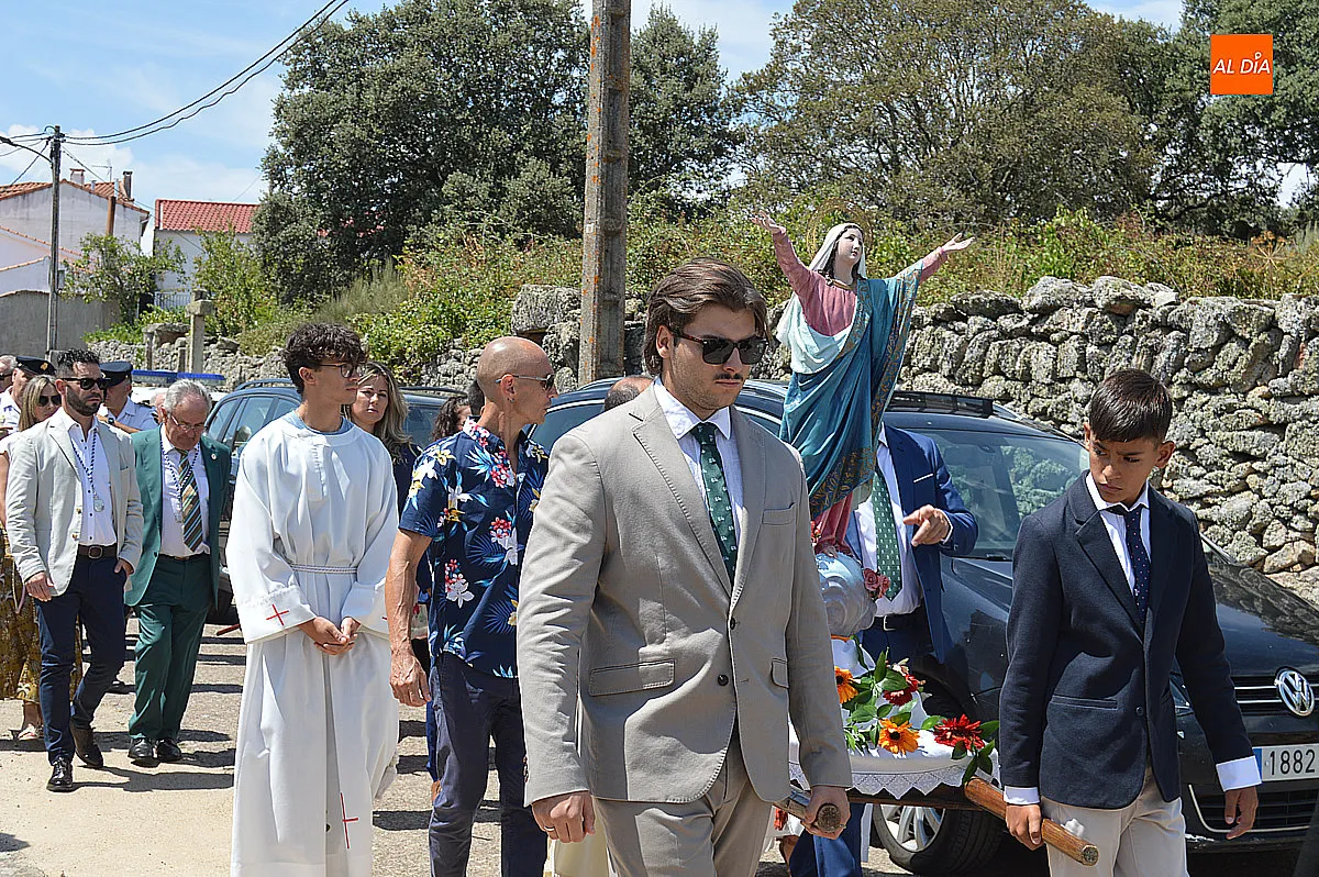 Actos religiosos y convite en las Fiestas de Fuentes Oñoro 2026