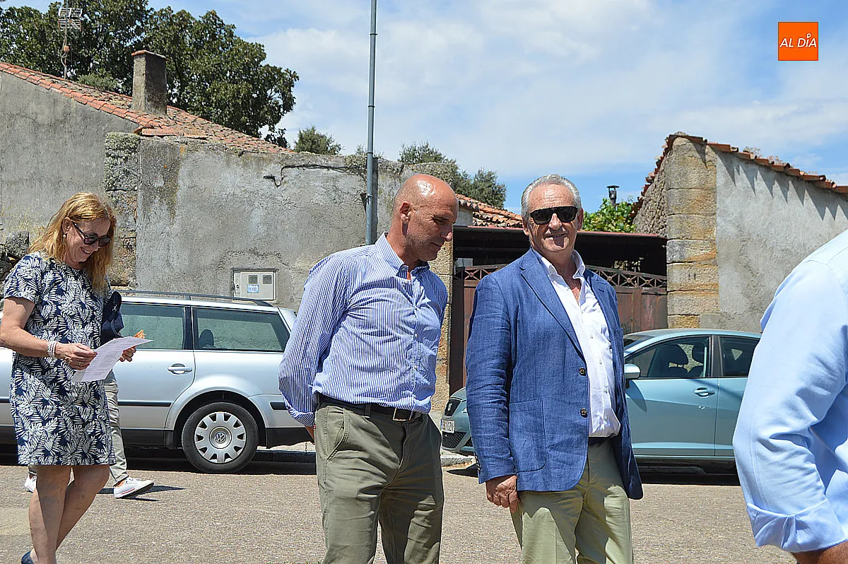 Actos religiosos y convite en las Fiestas de Fuentes Oñoro 2026
