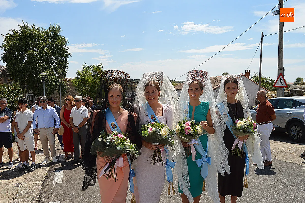 Actos religiosos y convite en las Fiestas de Fuentes Oñoro 2026