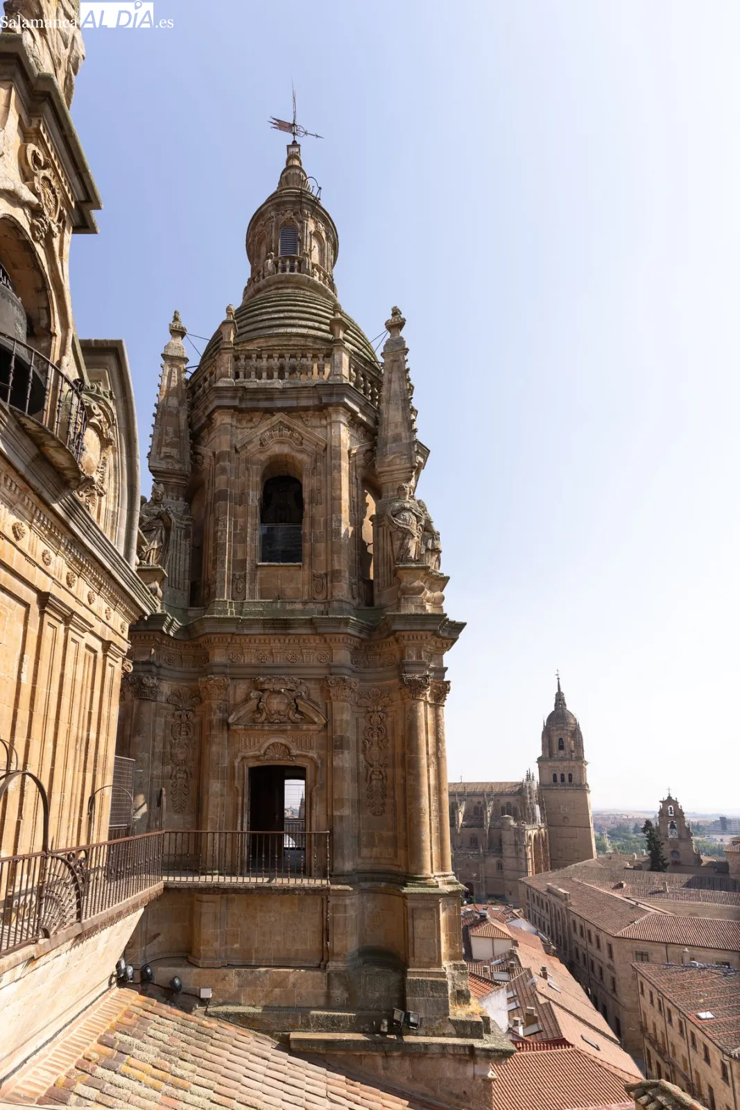 Scala Coeli: el mirador celestial que corona las torres de la Clerecía | FOTOS: David Sañudo