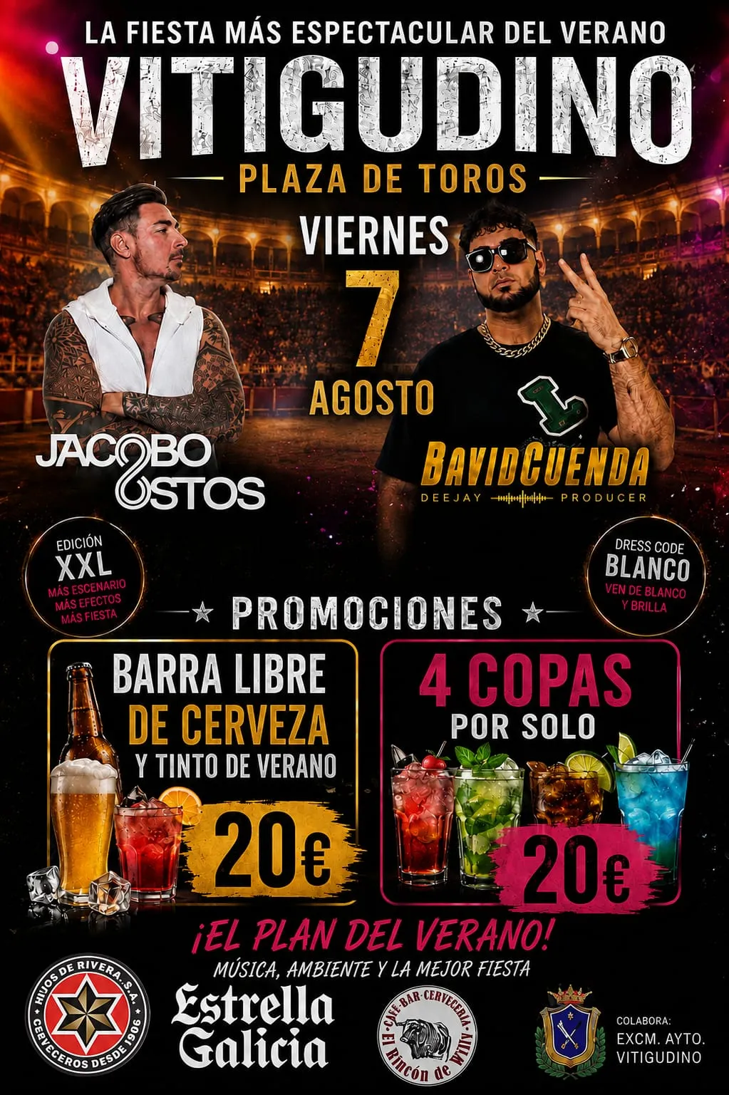 Foto 2 - Jolgorio On Tour llega a Vitigudino con su &lsquo;White Party&rsquo;