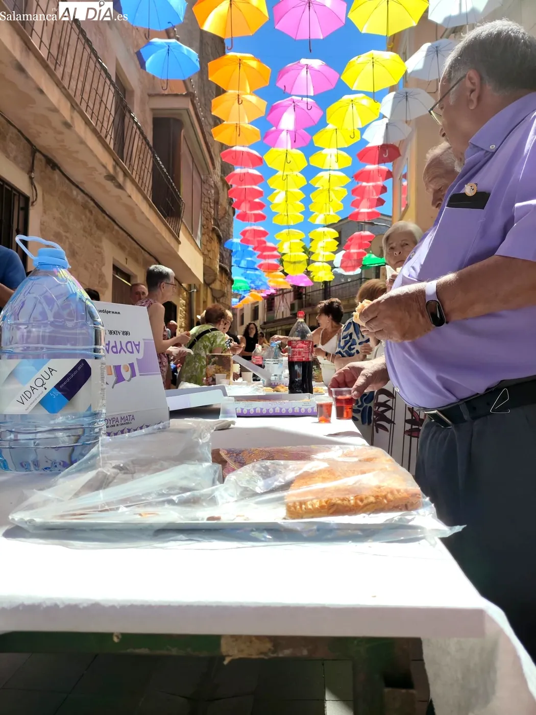 Celebración de la fiesta de El Salvador en Aldeadávila de la Ribera