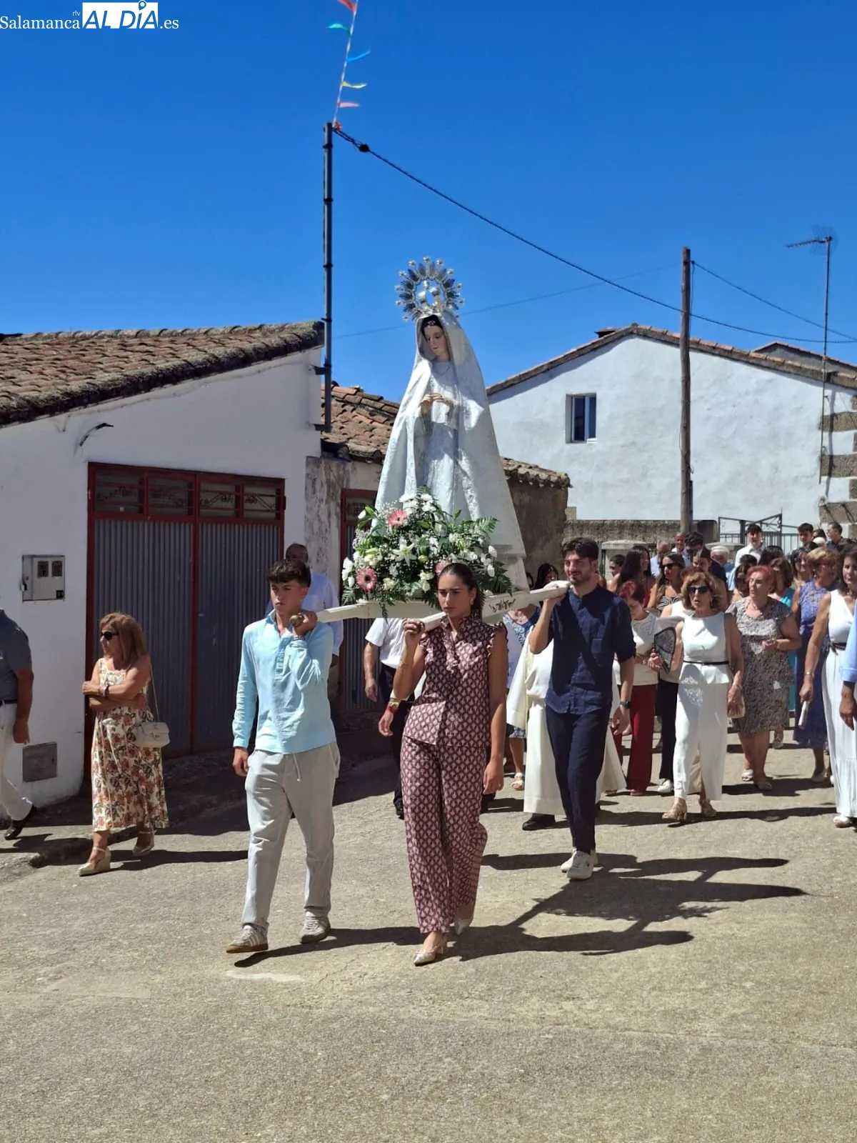Fiesta de la Virgen de las Nieves en Majuges / REP. GRÁFICO: PACO