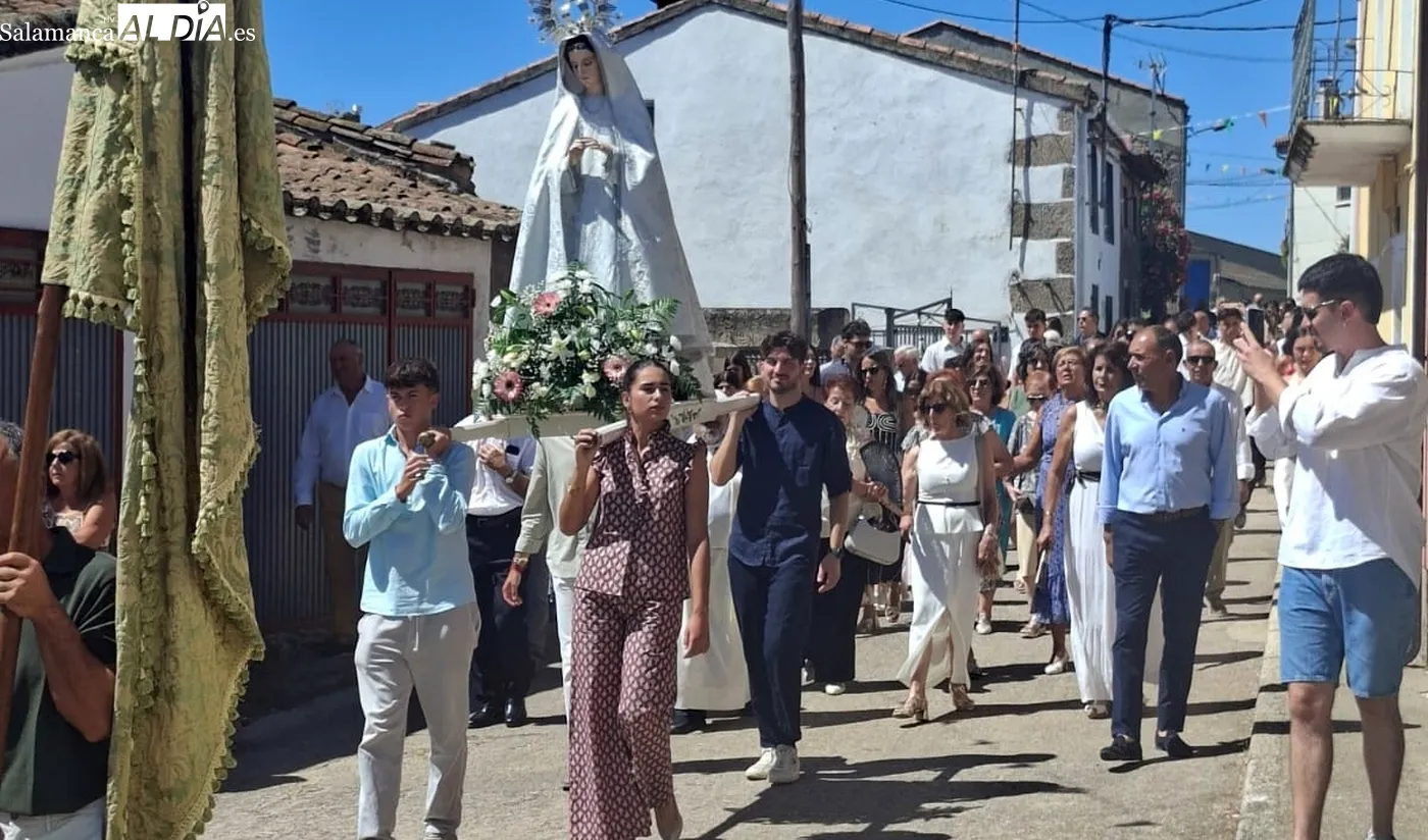 Fiesta de la Virgen de las Nieves en Majuges / REP. GRÁFICO: PACO