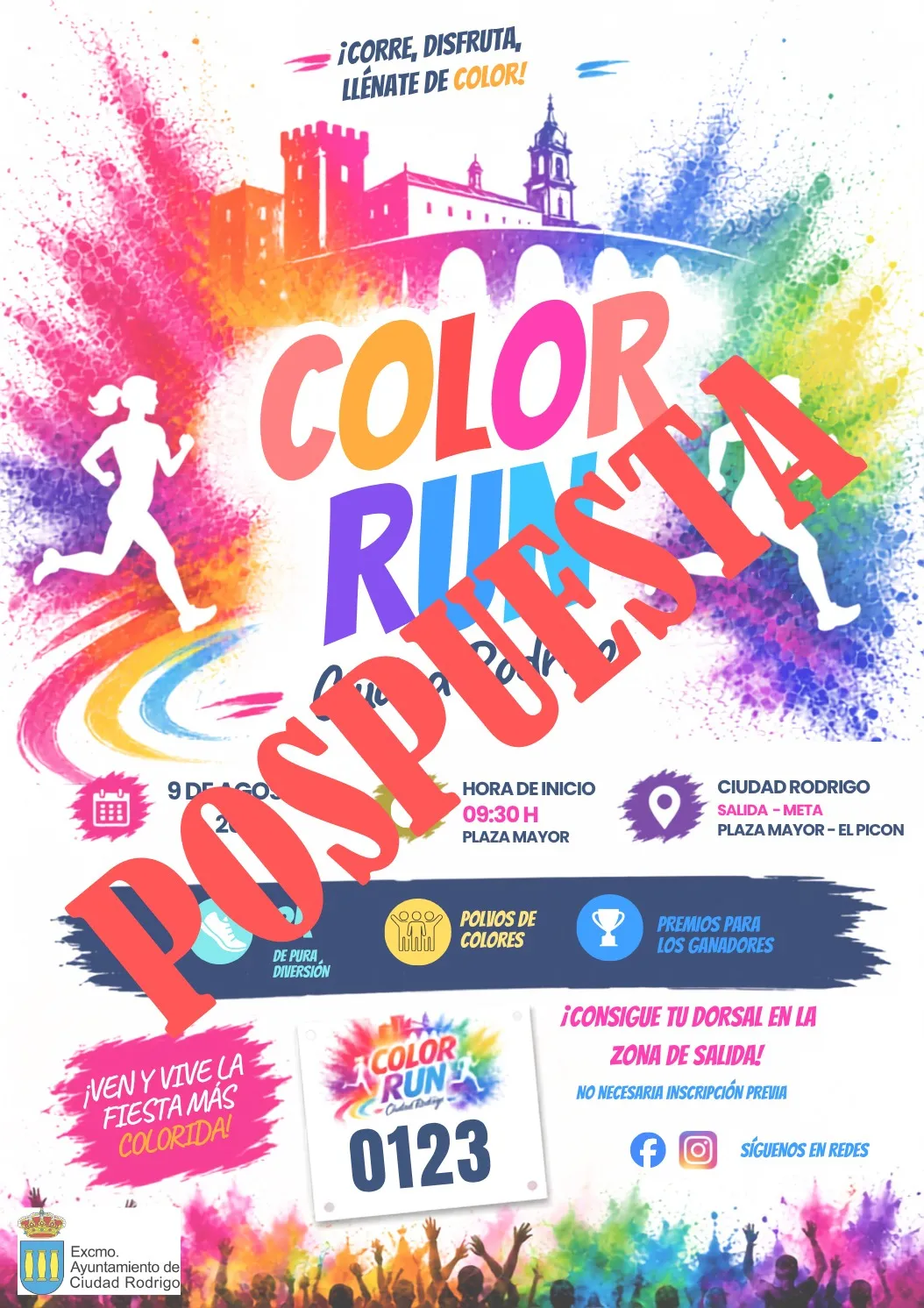 Foto 2 - Cambios en la programaci&oacute;n: suspendido el Humor Amarillo y aplazada la Color Run