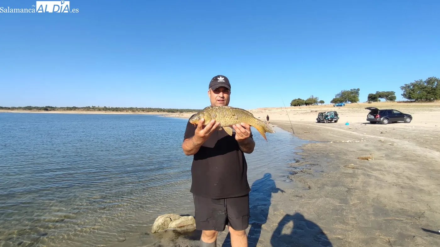 Buena participación en el XV Encuentro de Pesca 'San Roque' en Villarino de los Aires / CORRAL