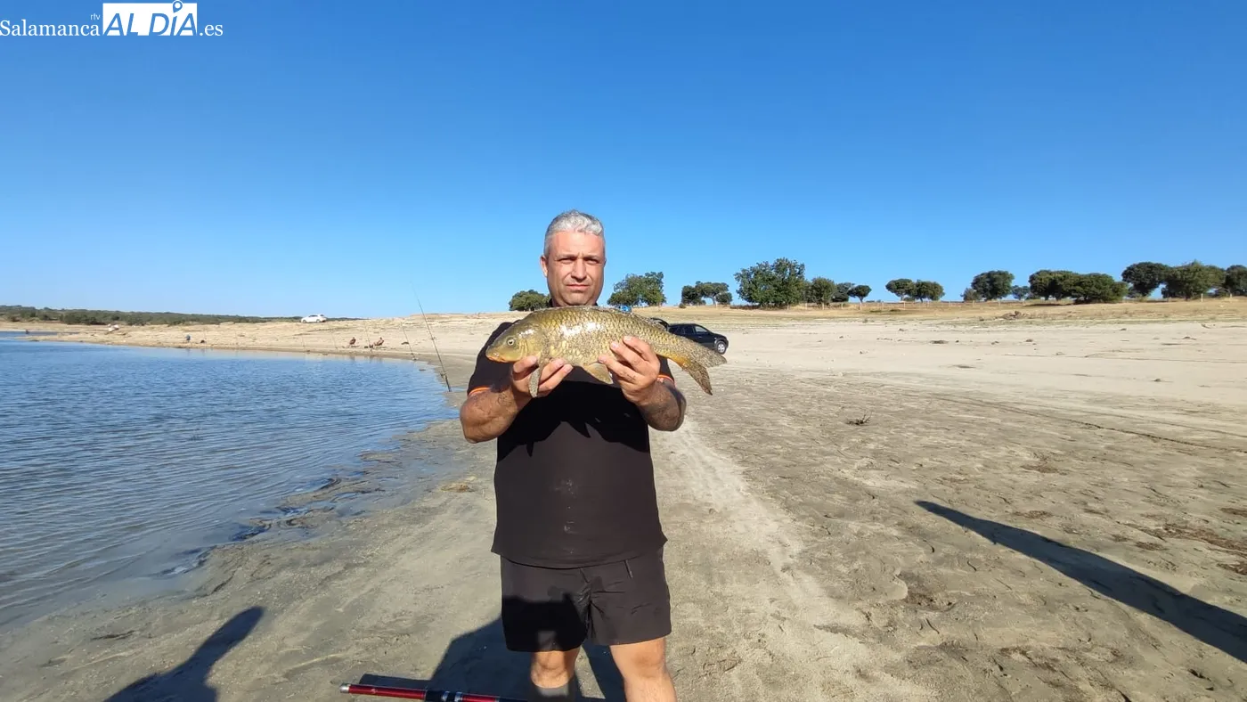 Buena participación en el XV Encuentro de Pesca 'San Roque' en Villarino de los Aires / CORRAL