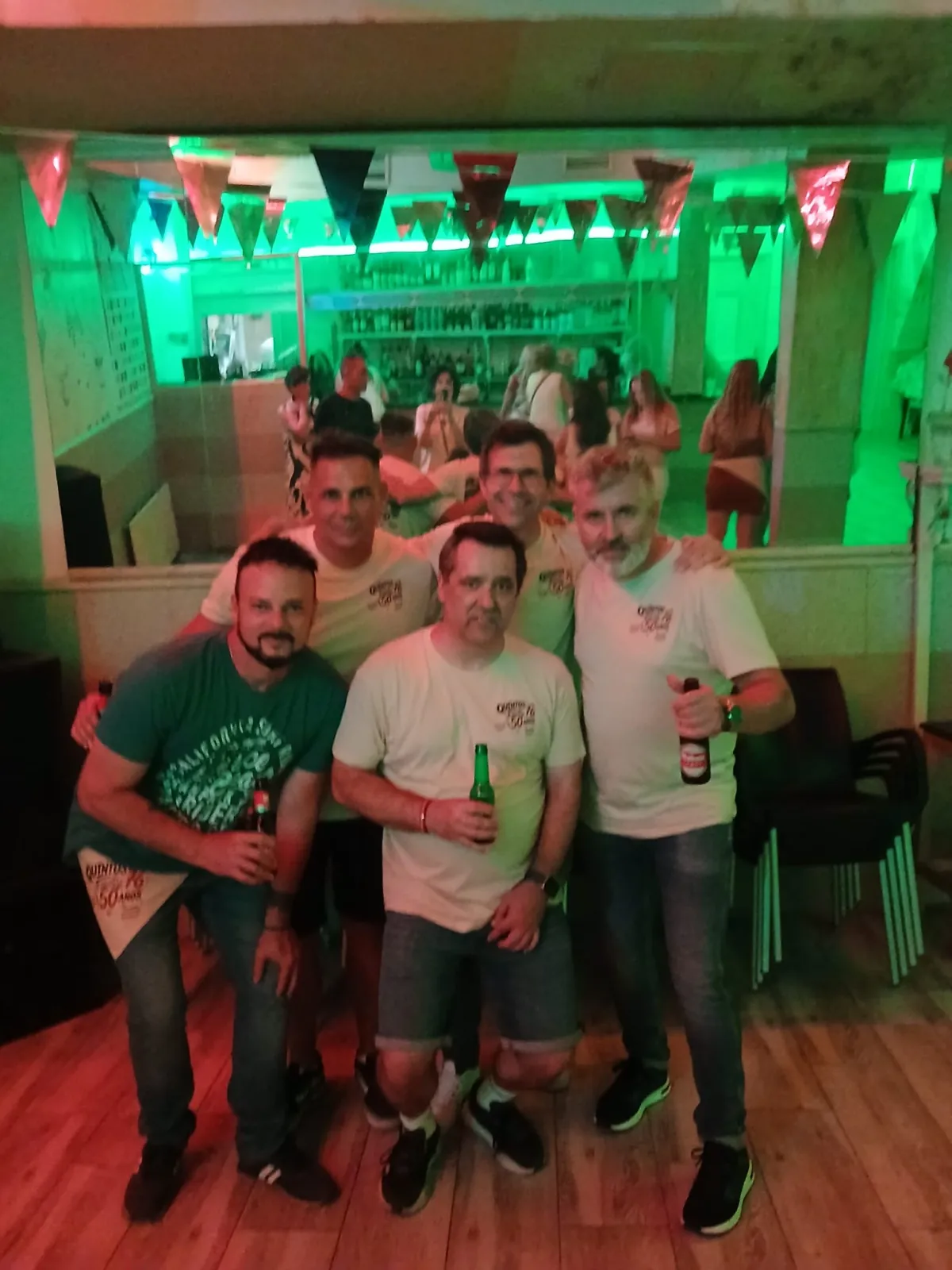 Fiesta de los quintos del 76 en Hinojosa de Duero