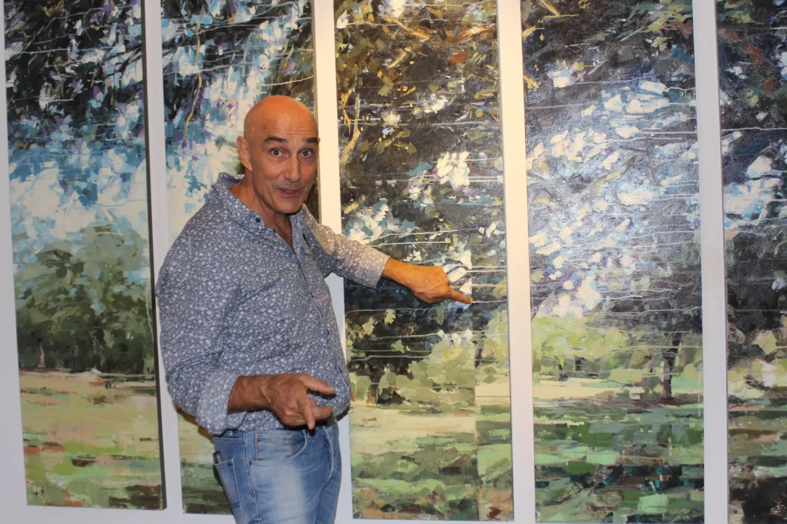 Foto 8 - "Jard&iacute;n y herida&rdquo;, la muestra pict&oacute;rica de Florencio Ma&iacute;llo en Escurial de la Sierra que recorre cincuenta a&ntilde;os de pintura