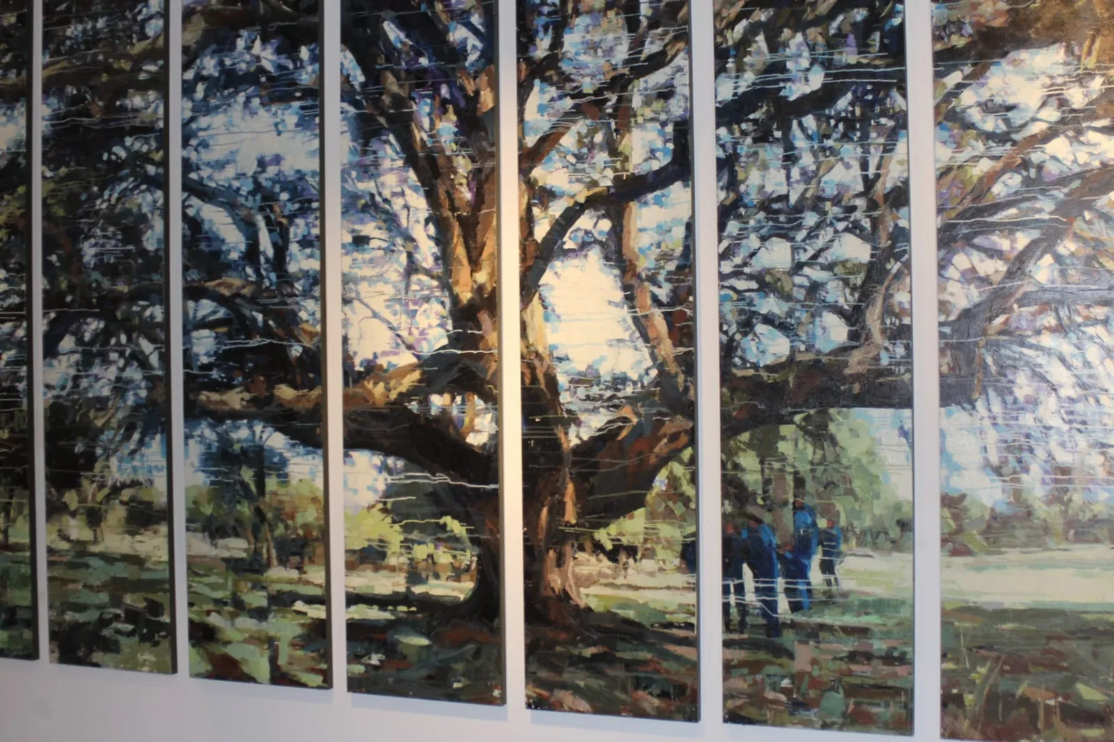 Foto 2 - "Jard&iacute;n y herida&rdquo;, la muestra pict&oacute;rica de Florencio Ma&iacute;llo en Escurial de la Sierra que recorre cincuenta a&ntilde;os de pintura