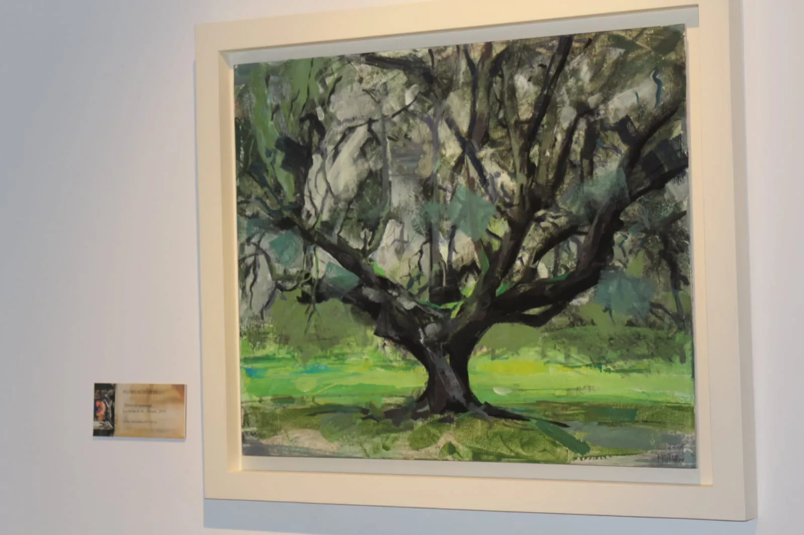 Foto 4 - "Jard&iacute;n y herida&rdquo;, la muestra pict&oacute;rica de Florencio Ma&iacute;llo en Escurial de la Sierra que recorre cincuenta a&ntilde;os de pintura