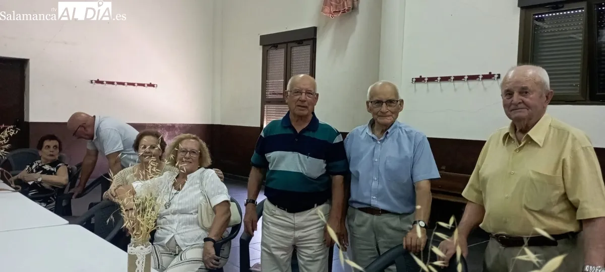 Homenaje de la Asociación de Mayores de Yecla de Yeltes