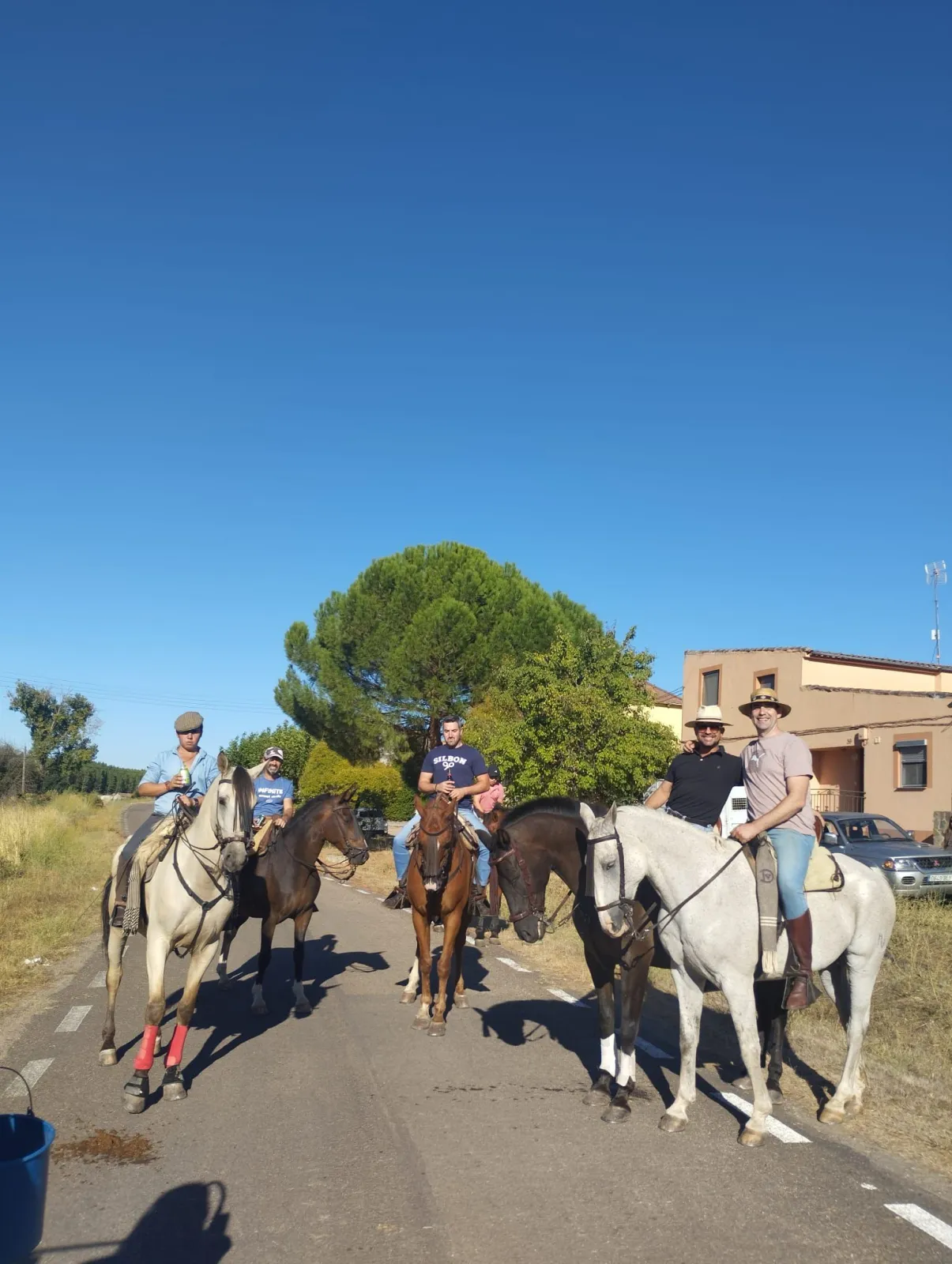 Afionados de la comarca de Ciudad Rodrigo al caballo