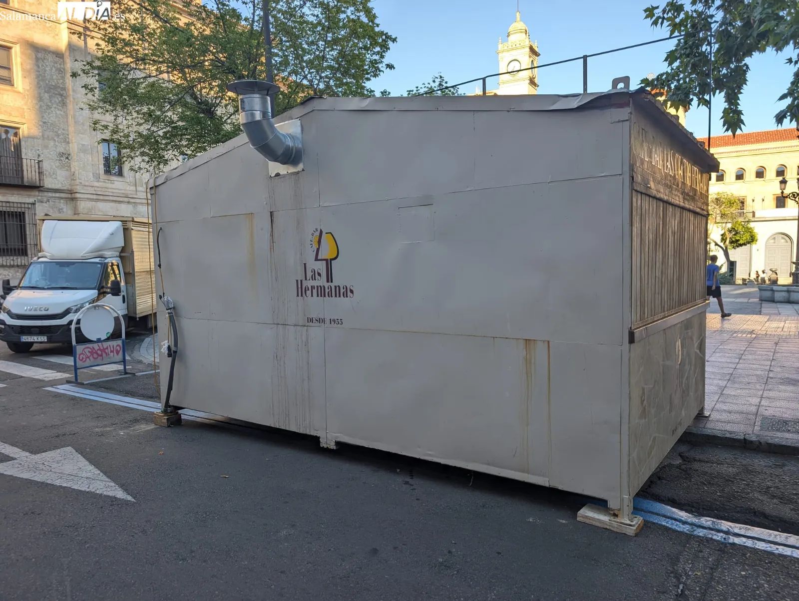 La Feria de Día de Salamanca empieza a tomar forma con la instalación de sus casetas | FOTOS: David Sañudo