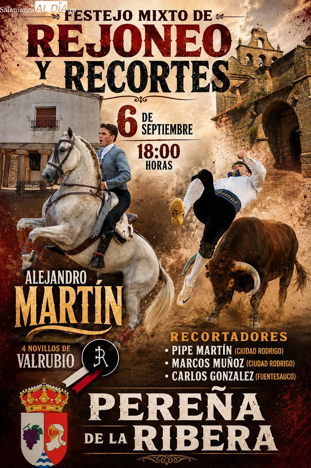 Foto 3 - Encierros, novilladas y un festejo mixto protagonizan las fiestas de Pere&ntilde;a de la Ribera