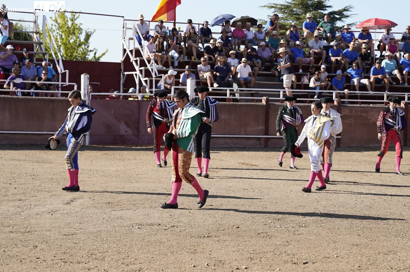 Masueco enfila el final de sus fiestas con una gran novillada de Espioja